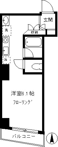 本多ビル 301号室 間取り