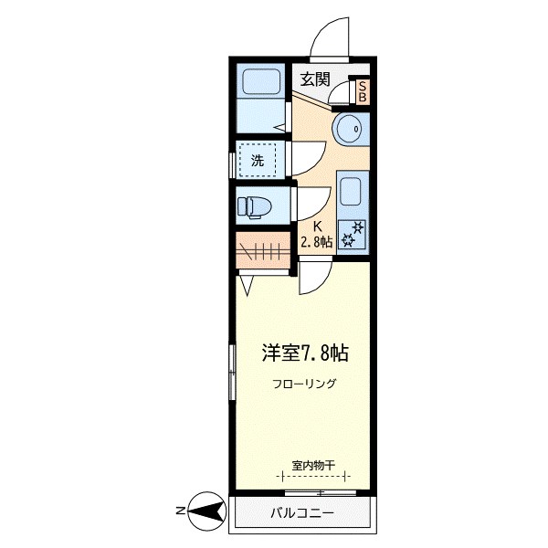 ＳＥＭＥ学芸大学 101号室 間取り