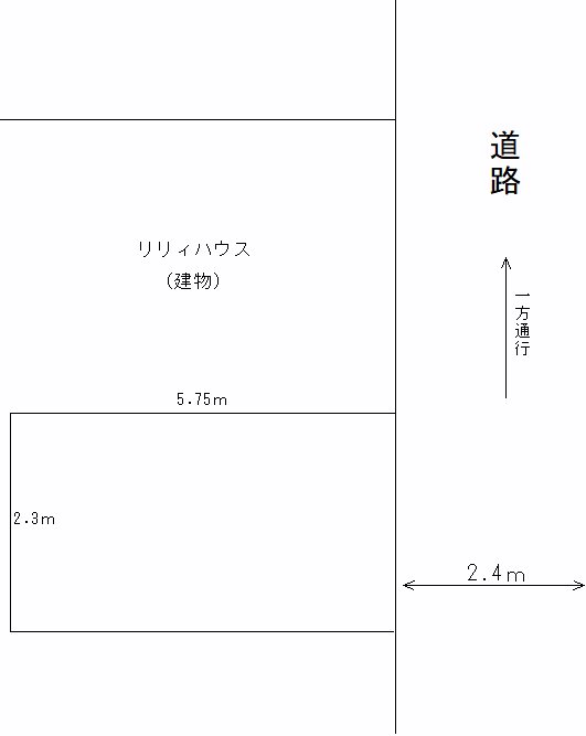 リリィハウス P-1号室 間取り