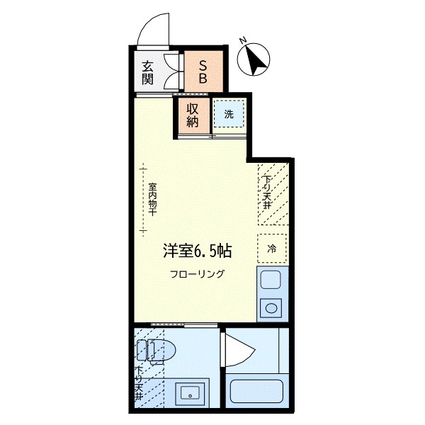 Ｔｈｒｅｅ　Ｌｉｏｎｓ　学芸大学 間取り図