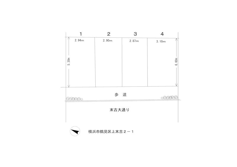 上末吉２丁目駐車場 01号室 間取り