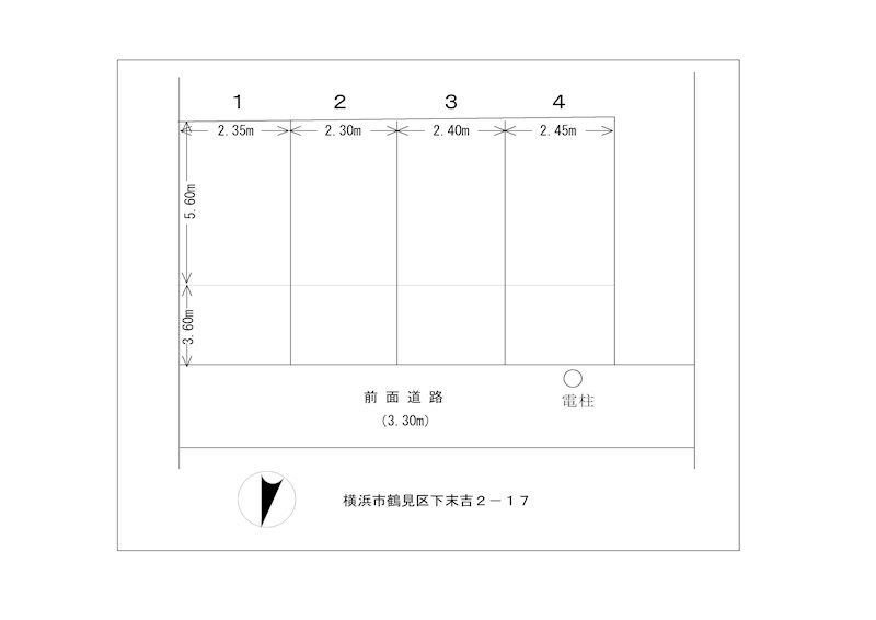 下末吉２丁目第１駐車場 01号室 間取り