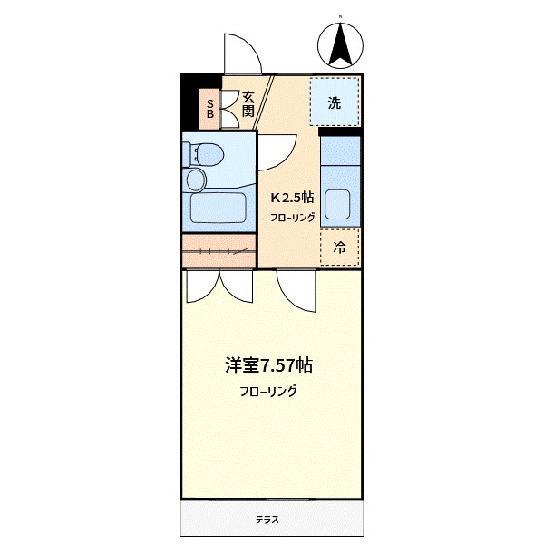 リリィハウス 間取り図