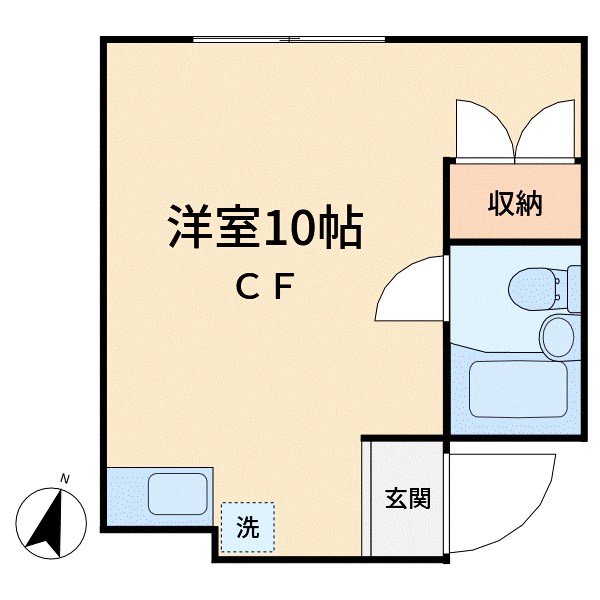 長屋ビル 間取り図