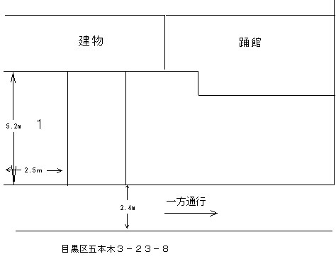 踊館駐車場 間取り