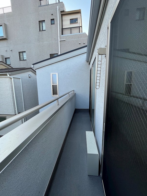 レオーネ学大 ベランダ