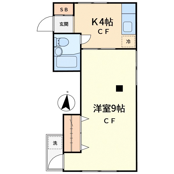 武居ハイツ 間取り図