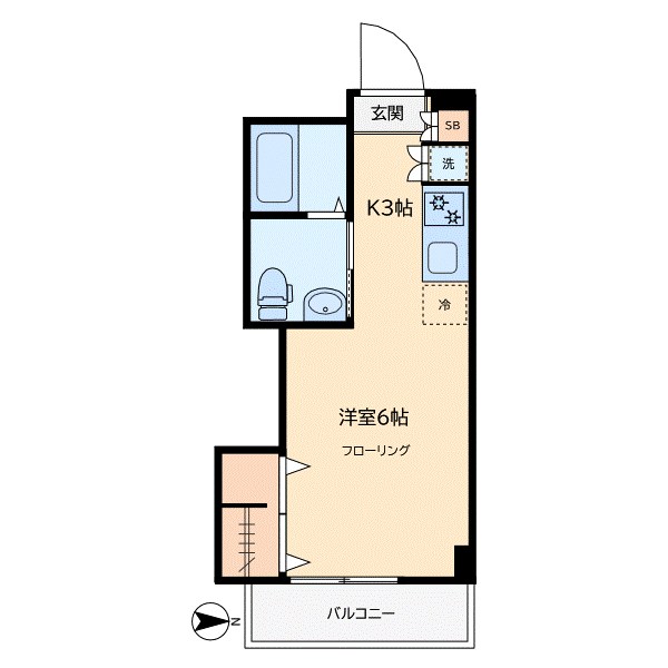柿畑ビル 間取り図