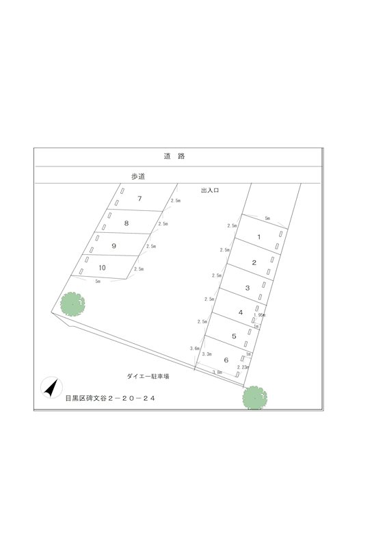 ブランズ碑文谷 P-07号室 間取り