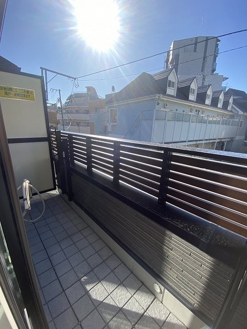 Alivioカワフク ベランダ