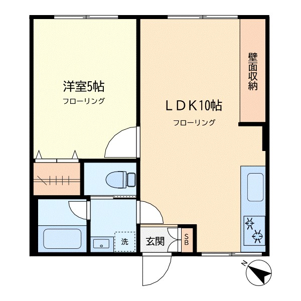 柿の木坂東豊エステート 302号室 間取り