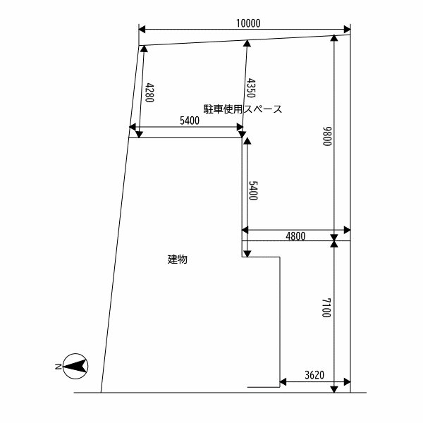 原町２丁目駐車場（一括貸） 間取り