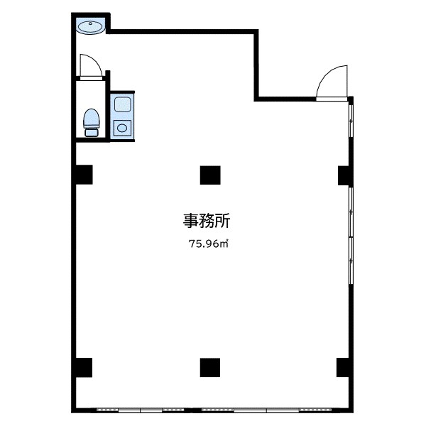 ハイム碑文谷 1F号室 間取り