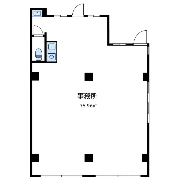 ハイム碑文谷 1F号室 間取り