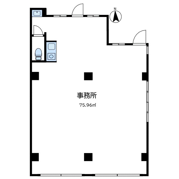 ハイム碑文谷 1F号室 間取り