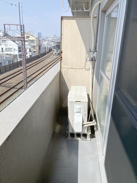 笹崎ボクシングビル ベランダ