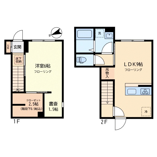 メゾン・トロワ学芸大学 103号室 間取り