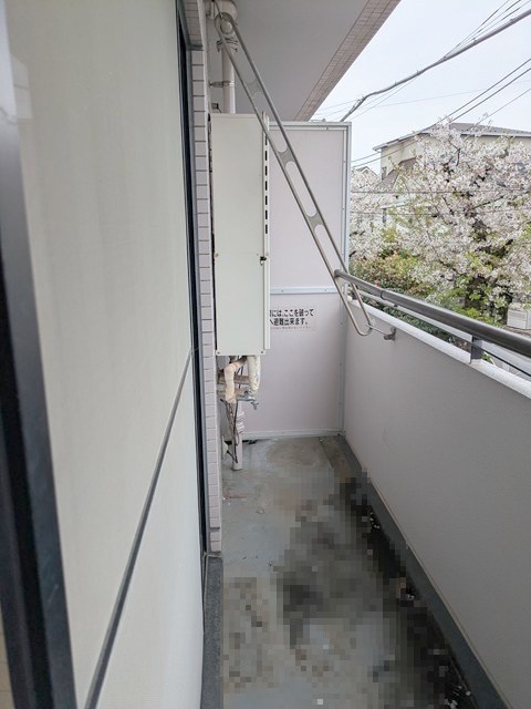 シャングリラ自由が丘 ベランダ