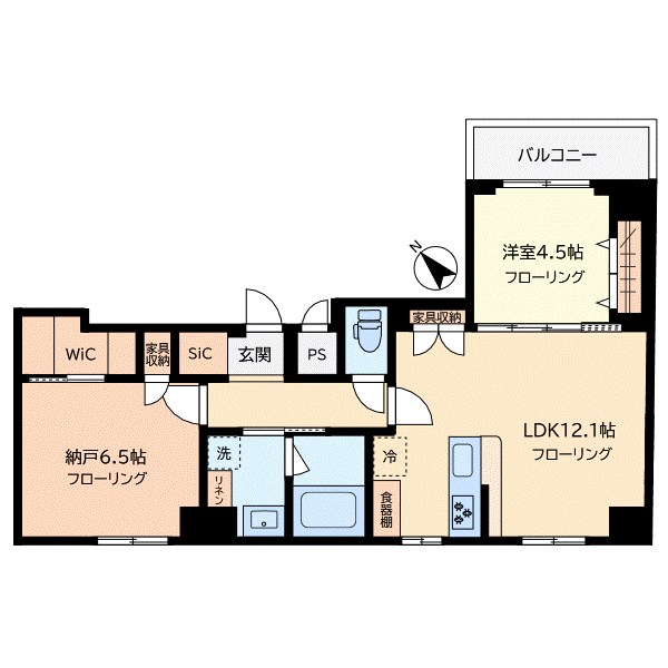 Estrellita中目黒 402号室 間取り