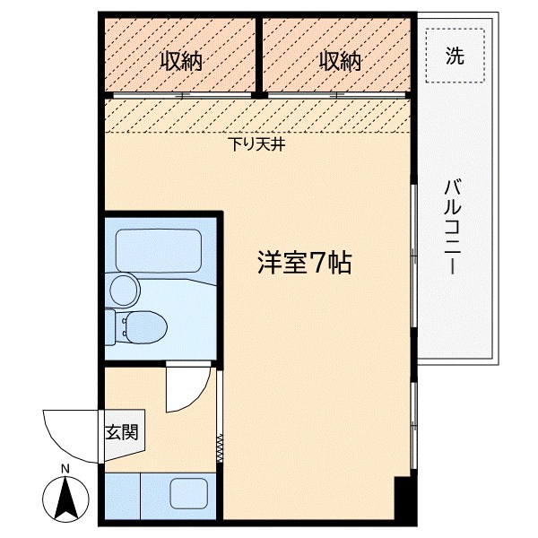クリスタルコーポ学芸大 303号室 間取り