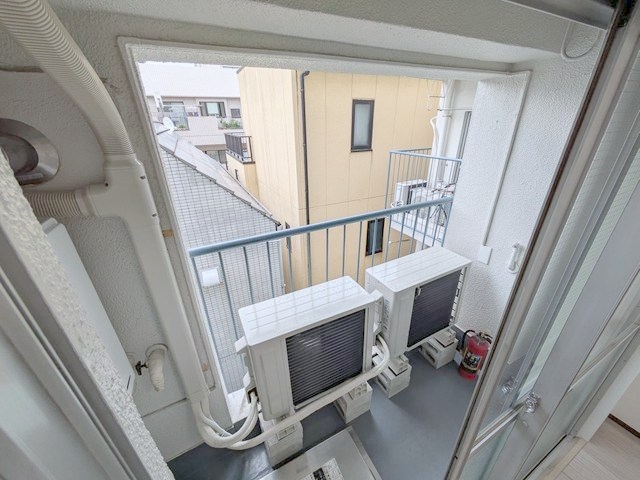 セザール学芸大学 ベランダ