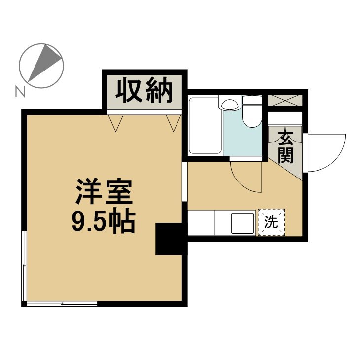 第５山秀ビル 間取り図