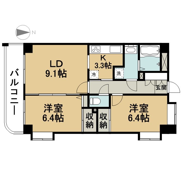Ｙ・Ｓ南葛西Ⅲ 間取り