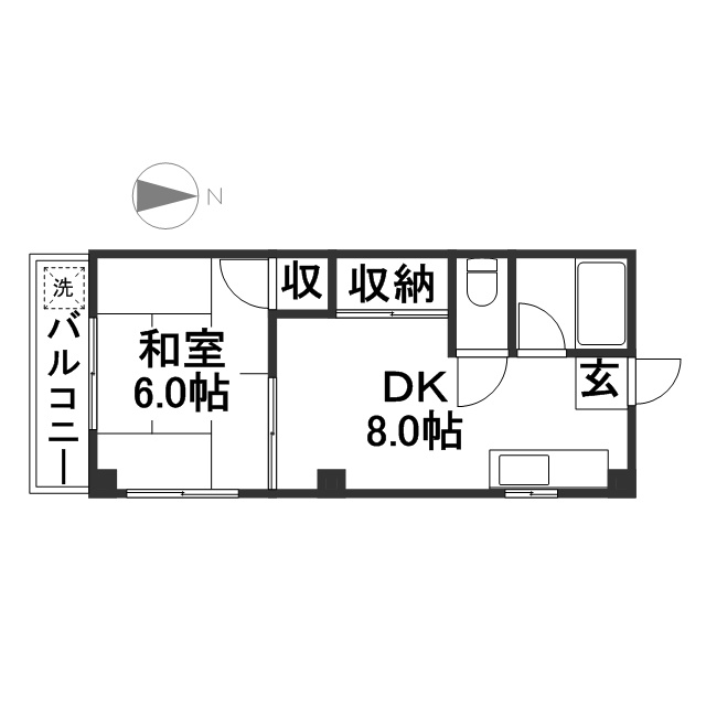 サニーハイツ 間取り
