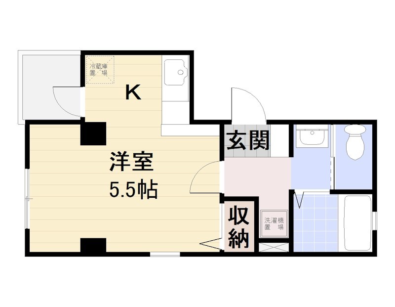 アルソス妙典 201号室 間取り