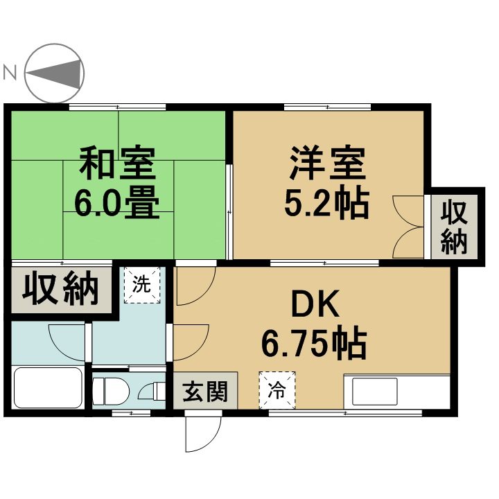 フローラⅤ 間取り図