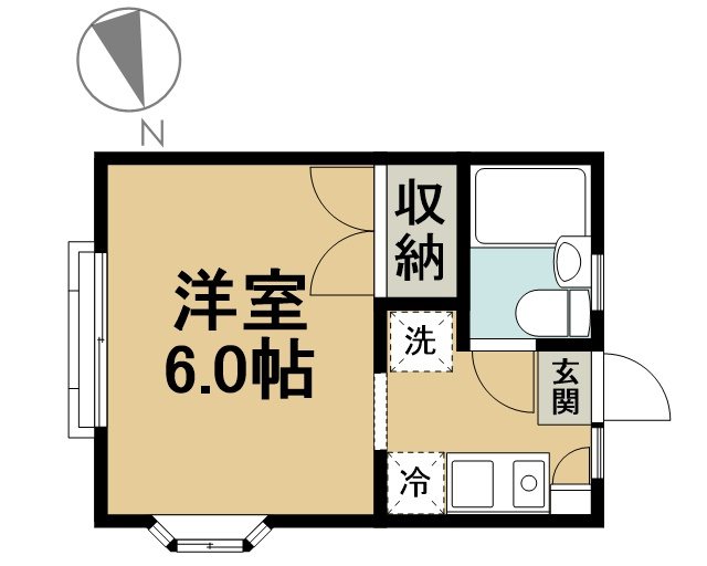 ソレーユ 105号室 間取り