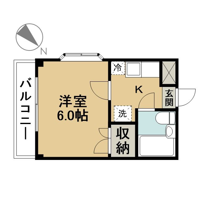 ヴェルドミール 間取り図