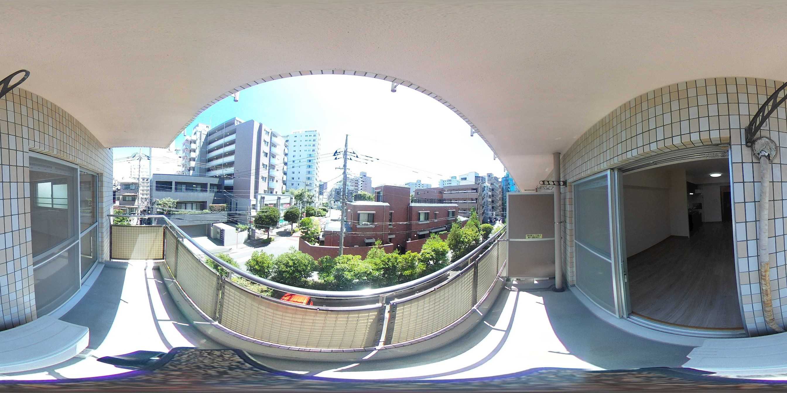 グレースマンションⅡ ベランダ