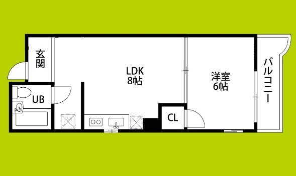 ヴェルデ上一 間取り