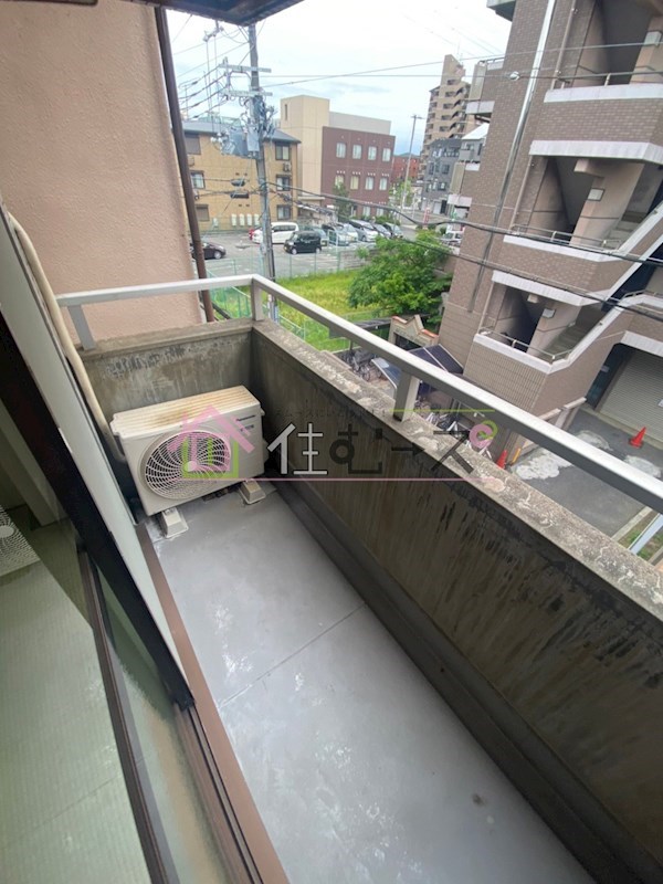 遠里小野728ハイツ ベランダ