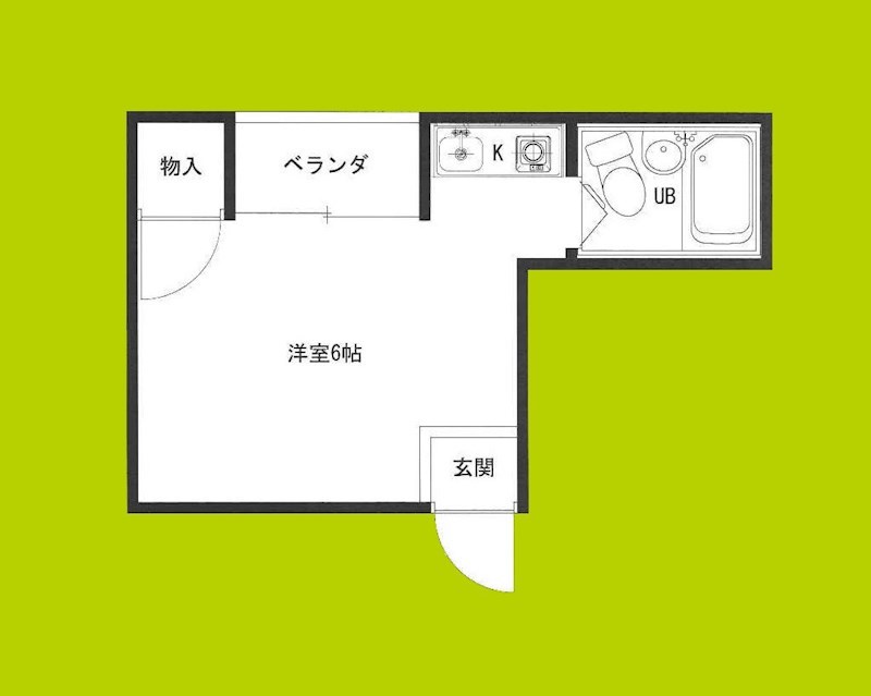 サンハイツ昭和町 間取り図