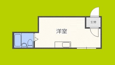 大宝　島之内ロイヤルハイツ 間取り
