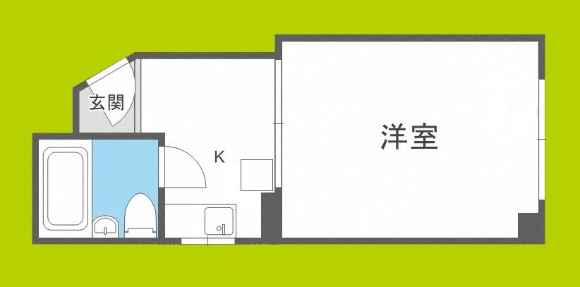 OLA COURT西田辺 間取り