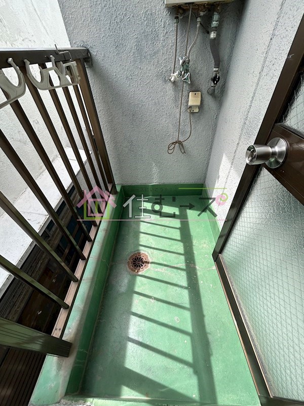 マンションタカヤマ ベランダ