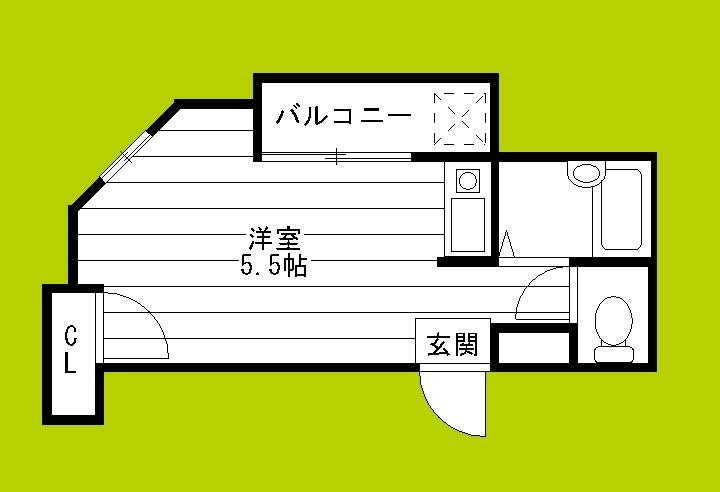Cube豊新 間取り