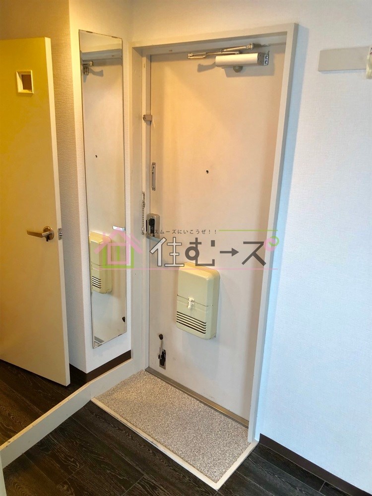 Cube豊新 玄関
