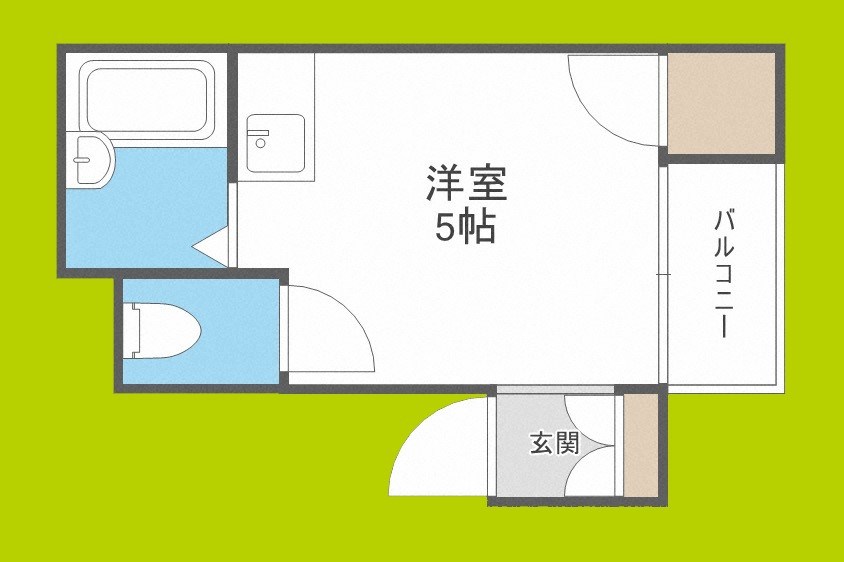 Cube豊新 間取り