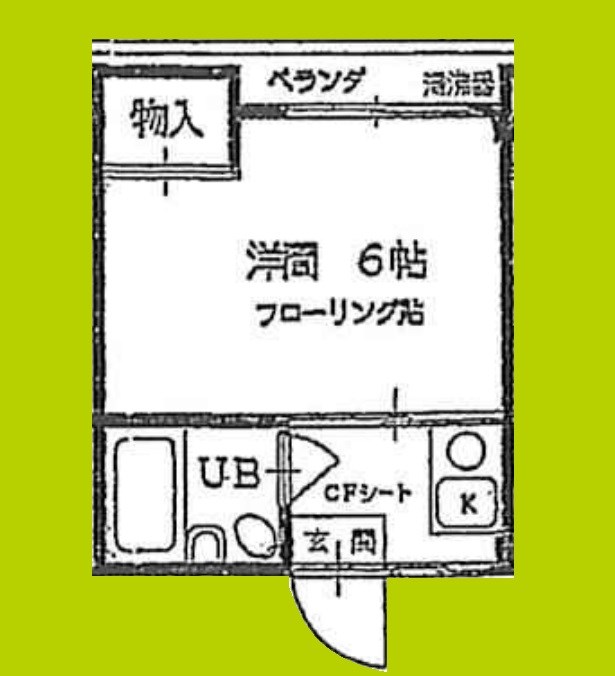 ハイツプリメーロ 間取り