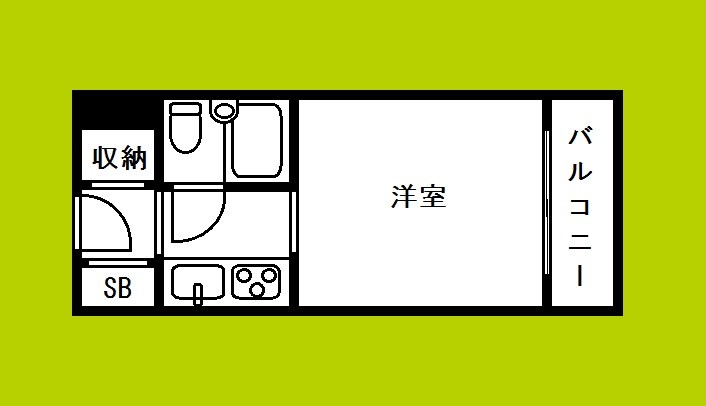 ファミールハイツ北大阪5号棟弐番館 間取り