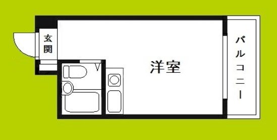 シティハイツ桃谷 間取り