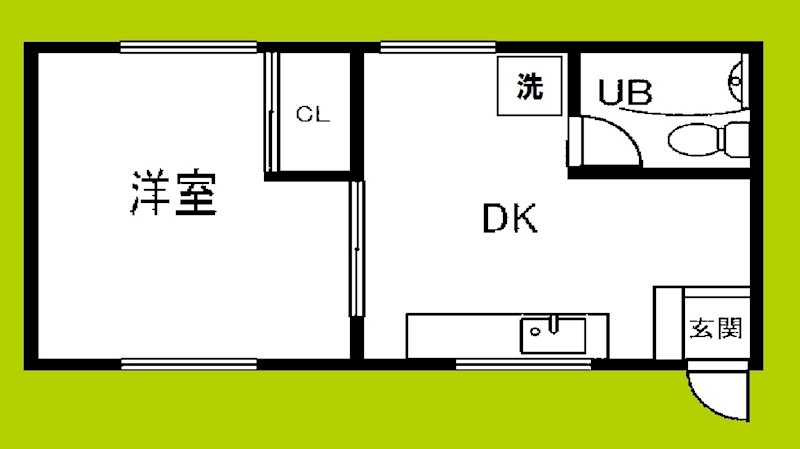 新大阪土井コーポ 間取り