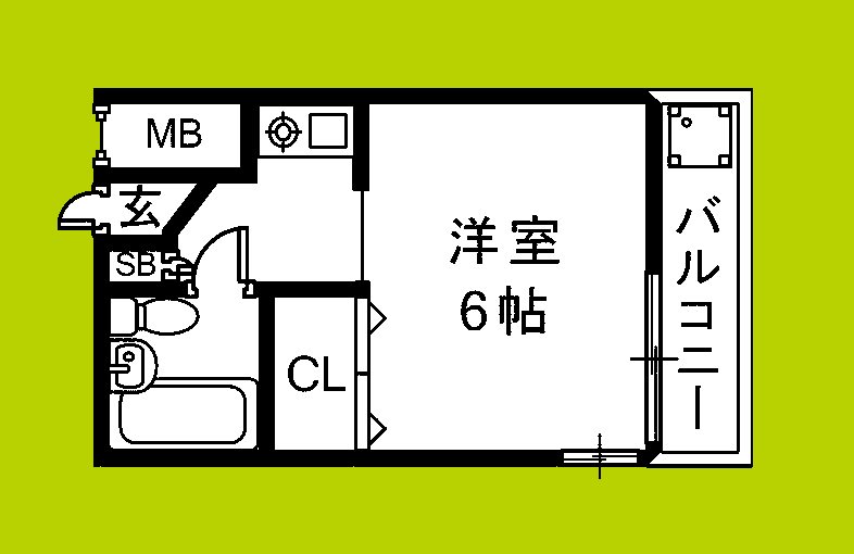 ビラハウス中野 間取り