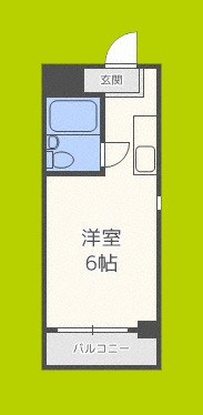 ダイドーメゾン上新庄 間取り図