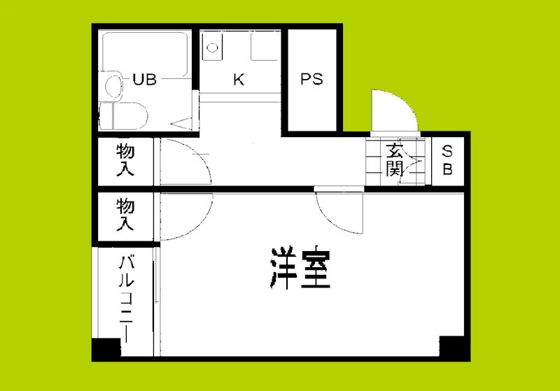 ハピネス南市岡 間取り