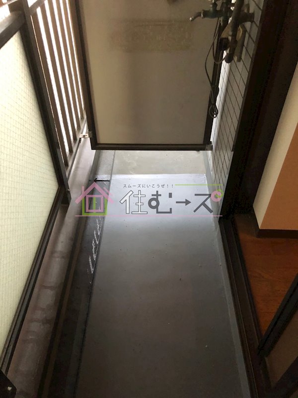 大国町池田マンション  ベランダ